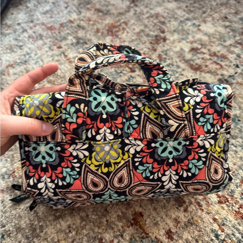 Vera Bradley hanging travel bag
